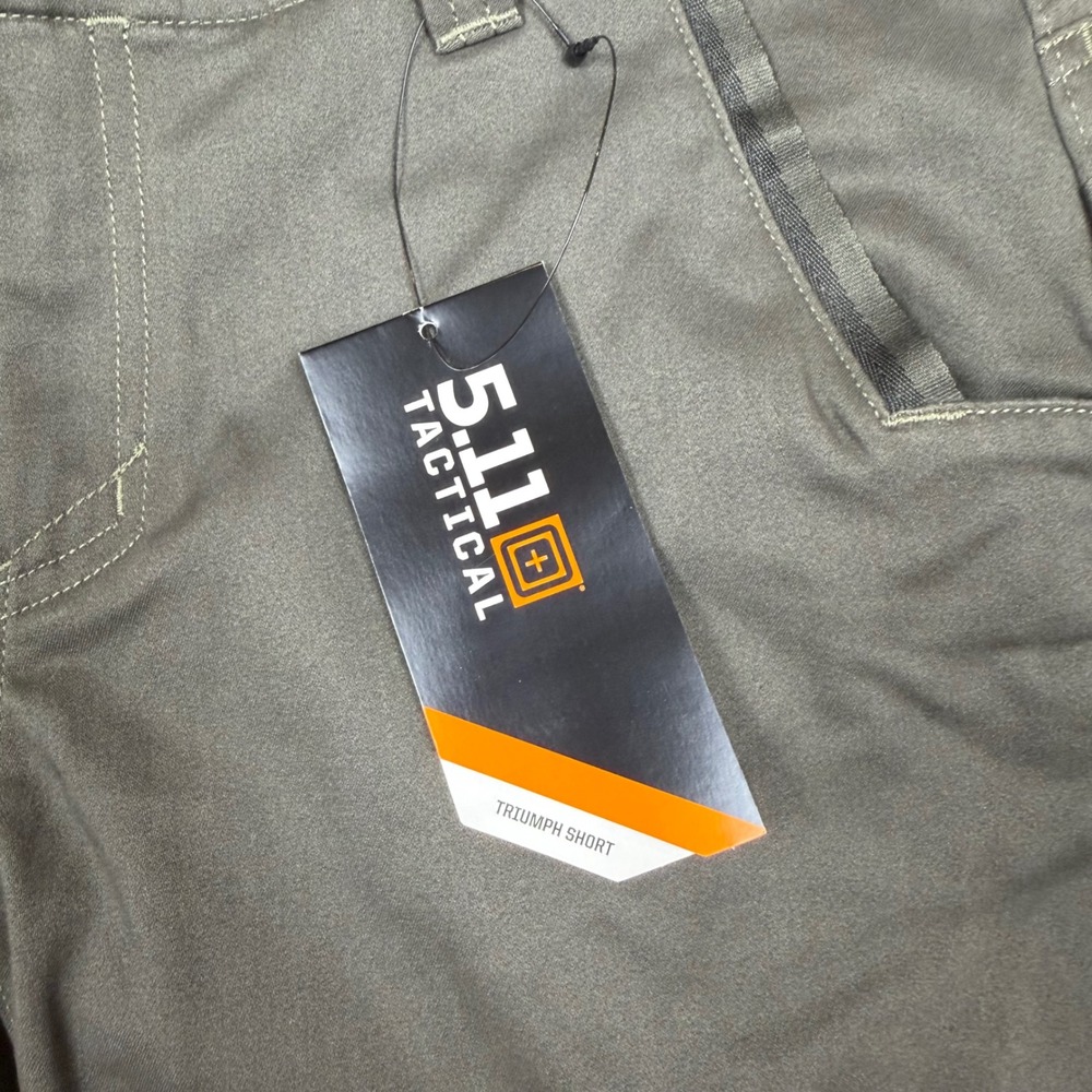 5.11 Tactical Triumph Short Womens 8 Charcoal Gray Outdoor Utility Hiking Shorts - Picture 5 of 7